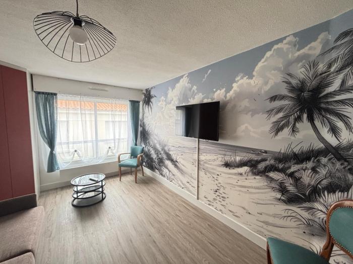 Studio aux Sables-dOlonne: Plage à 50m, pour 3 personnes - FR-1-197-621