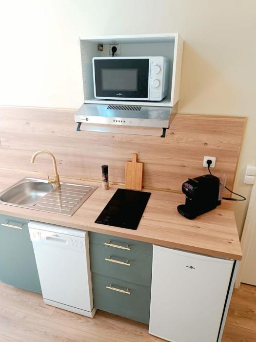 Studio calme avec jacuzzi accès bus direct gare