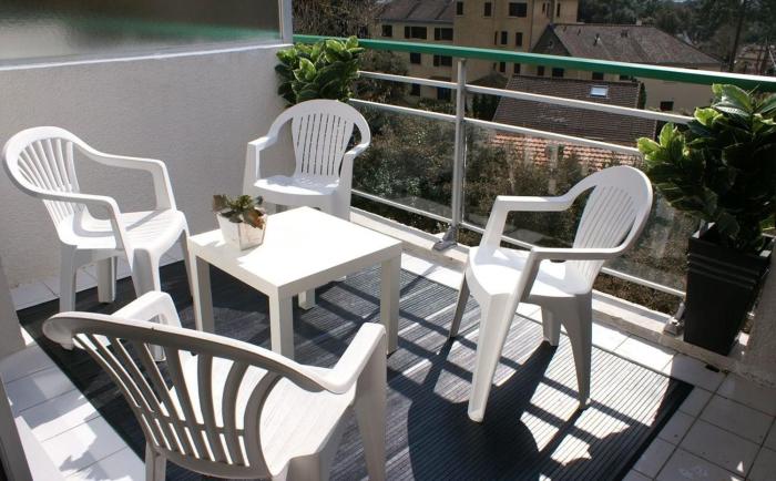 Duplex dernier étage terrasse sud La Baule plage 8mn à pied