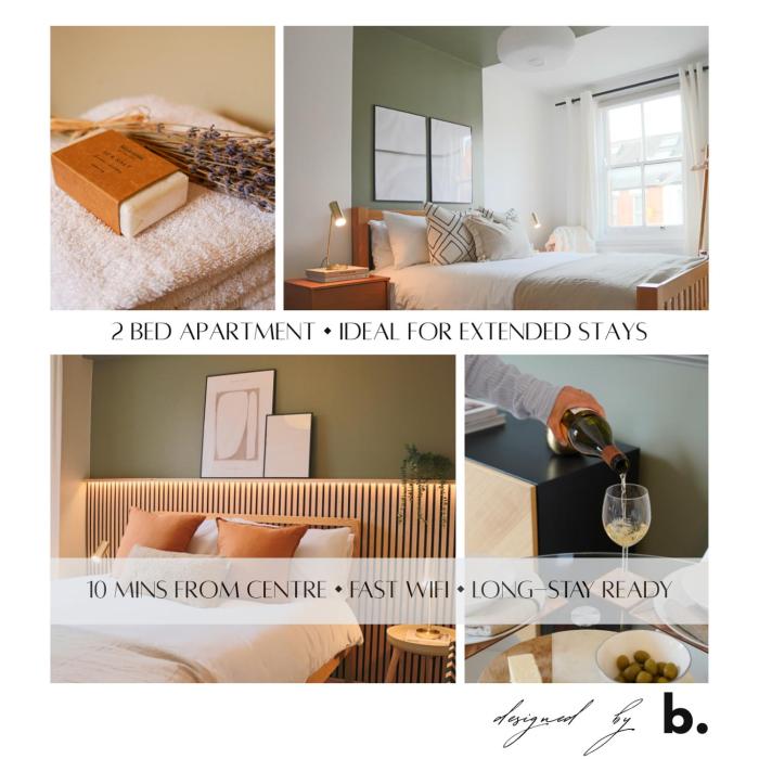 Japandi-Inspired Apt in the Heart of Oxford