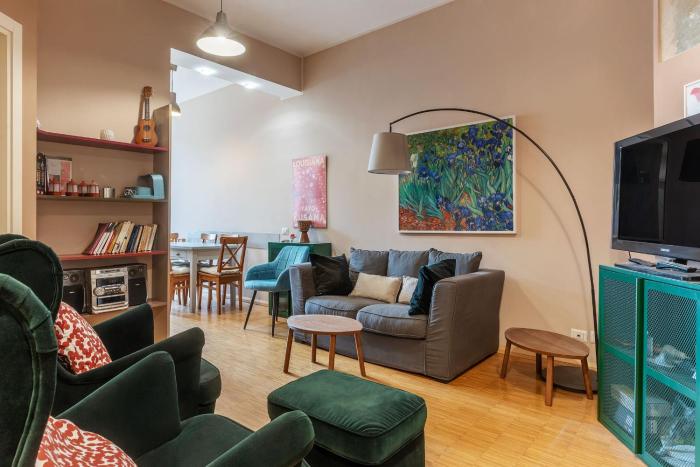 GuestHost - Cozy Ostiense Flat with Terrace!