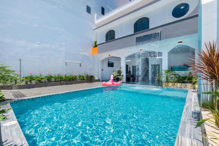 Villa 17A1 Hồ Quý Ly,Gồm 5 phòng ngủ,Hồ bơi 45m2