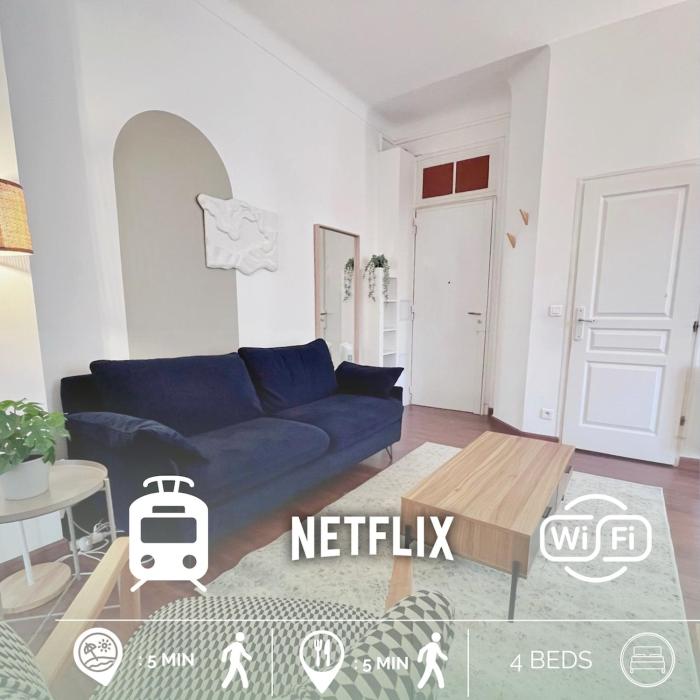 RF109 - Spacieux 4P au cœur de Nice