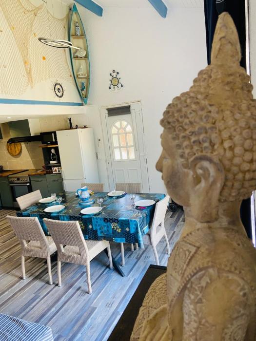 Maison à 350 m de la plage animaux bienvenus
