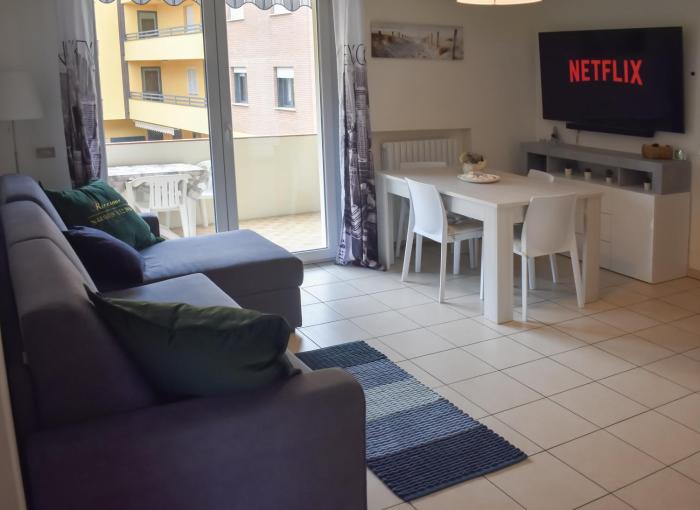 100m dal Mare Casa Vacanze per 8 a Riccione