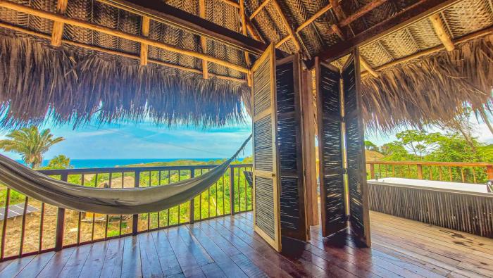 Cabaña Guacamaya Cielva Tayrona Vista al Mar y Jacuzzi Privado