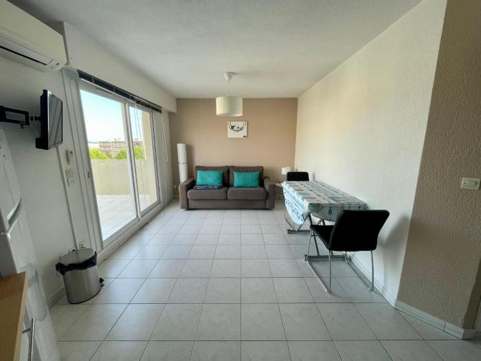 Studio Cavalaire-sur-mer Immeuble Turquoise