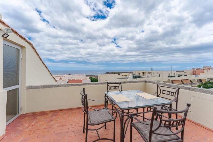 Spacious apartment with the private terrace