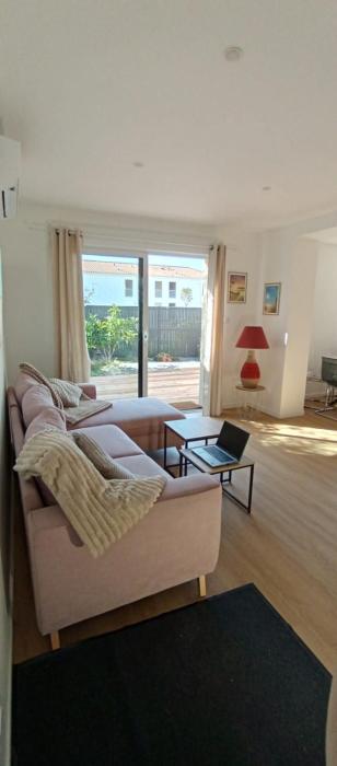 Maison duplex Bisca avec jardin