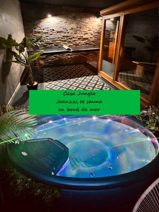 Casa-jungle Jacuzzi & Sauna Bord de mer