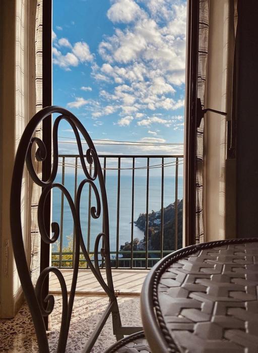 Una casa...vista mare