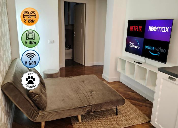 La Casa Di Elda - 2 Camere - Metro B