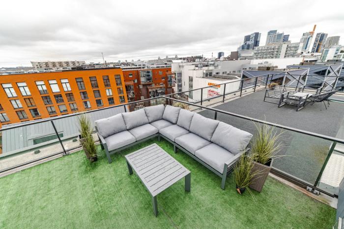 Rotermann Quarter Apartment with Rooftop Terrace & Panoramic View