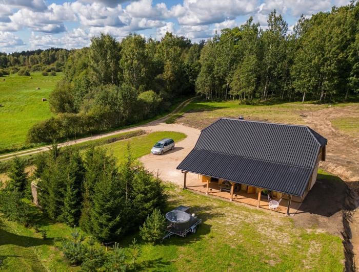 Nomadic Homes holiday home with sauna