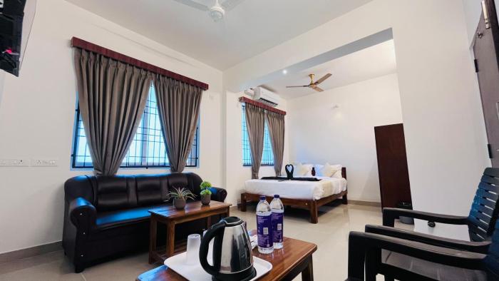 THE PLAZA, Very Close to Indira Gandhi Square, Near Sri Kamatchi Hotel, 100 feet Road, PONDICHERRY - JR Groups