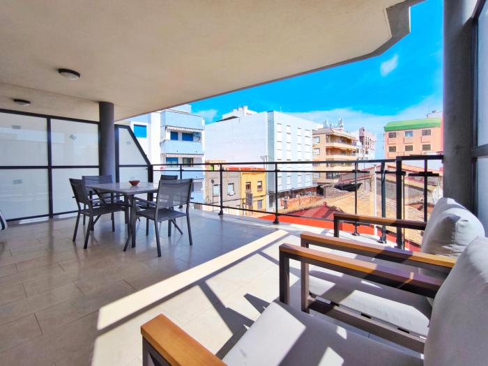 Apartamento con Terraza junto al Mar en Moncofa