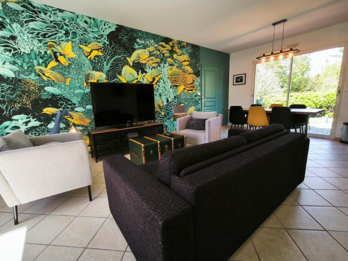 Beau-Rivage, Villa 6 personnes, plage à 200m