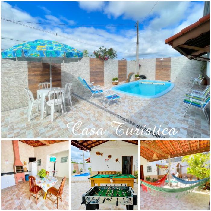 Casa Turística Térrea - 5 Quartos, apenas 5 min carro Praia