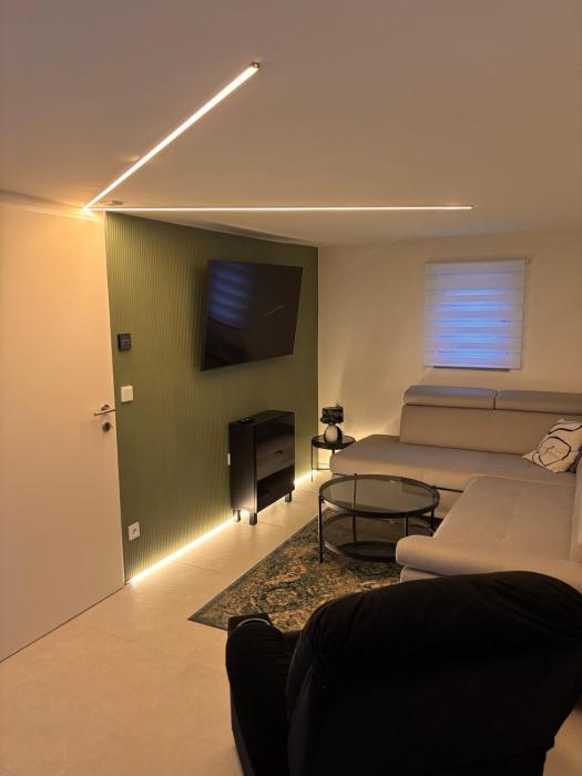 Modern room with terrace