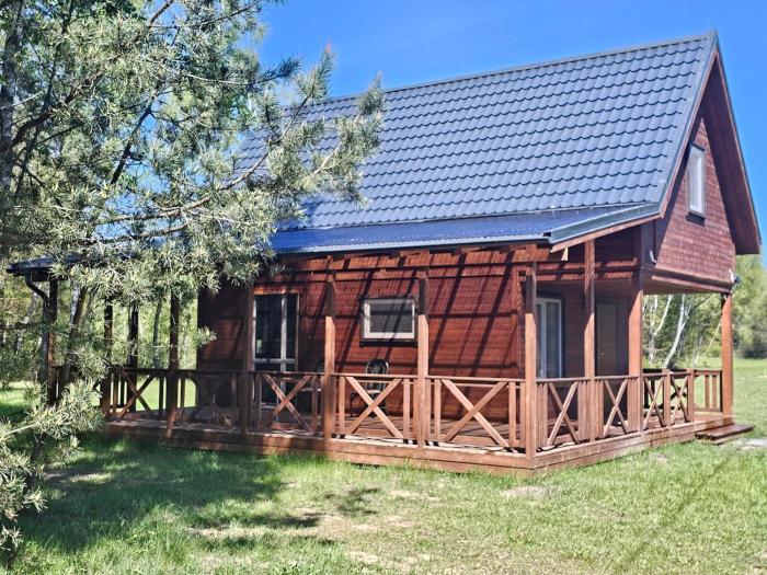 Domek letniskowy brązowy -całoroczny