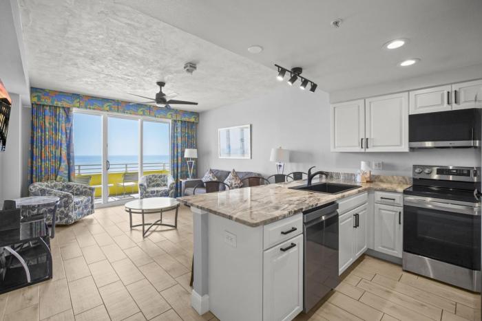 All New Remodel and Refurnished- Stunning OceanFront 1 BR -New Listing- at Wyndham Ocean Walk