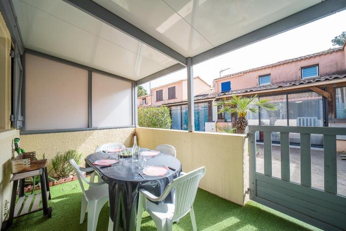 Notre Patio - Maisonette climatisée proche plage