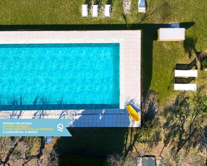 VIVA3 - Numana, ampio trilocale in villa con piscina