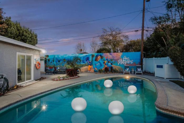 Blue Haven Solar Pool Heat Parking Billiards