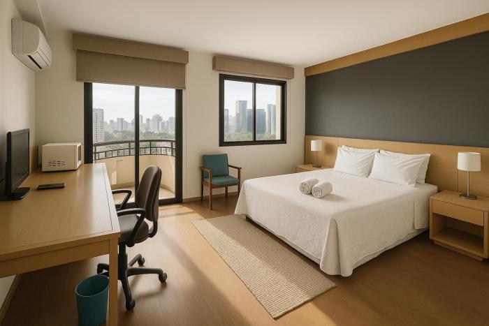 Flat 4 Estrelas -- Faria Lima