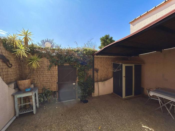 Pavillon avec mezzanine, terrasse ensoleillée, WIFI et parking à Argelès-sur-Mer - FR-1-388-240