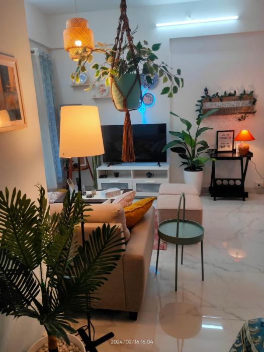 Stay-by-the-bay, 2bed garden apt with lounge bdrm