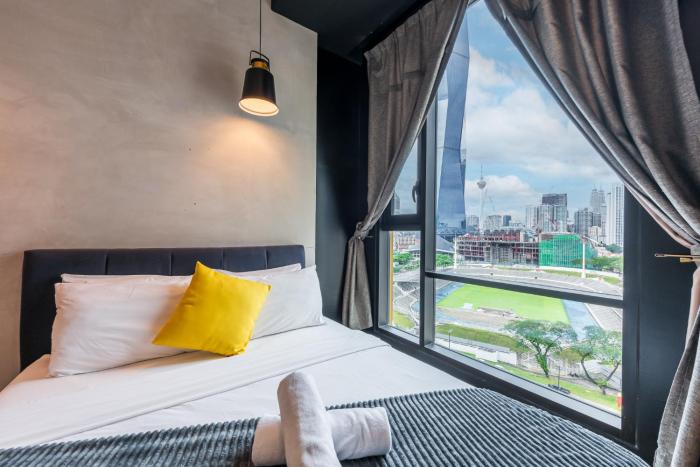 6pax 2BR KL118 View 5min to train Station
