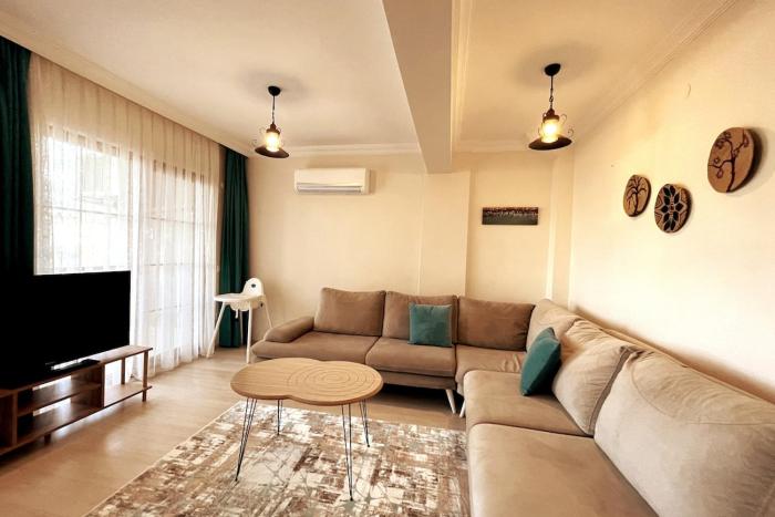 Modern apartment for 6 people in Fethiye center