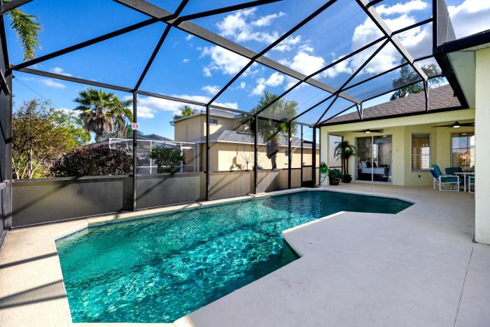 Lake-View Pool Home w Game Room Close to Disney Parks