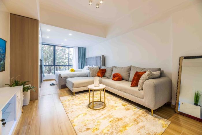Executive studio apartments in kilimani with breathtaking city views child playground swimming pool and ample parking
