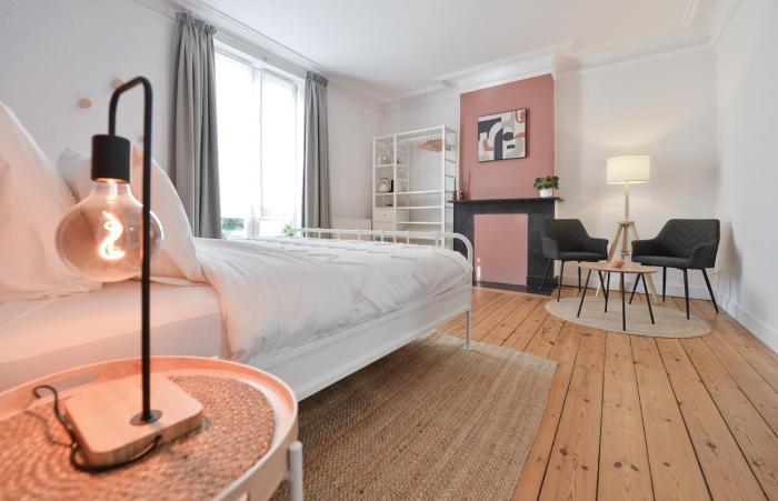 Les chambres de Sam et Gaspar - 2 Chambres lits 180 avec une SDB proche centre ville