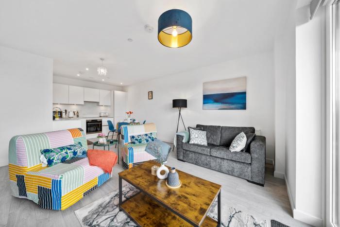 Stylish 1BR Flat in Hayes 4 Guests-5 Min to Heathrow#20 Min to Central London