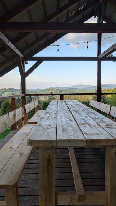 Góralski domek na szczycie