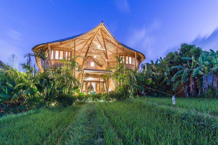 luxury villa bamboo 3 bedrooms in canggu