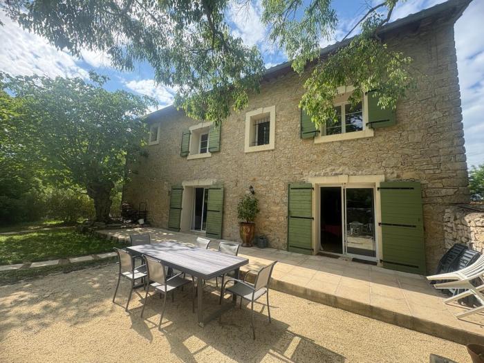 Bastide Terrieu - domaine avec piscine et terrain de boules, climatisation