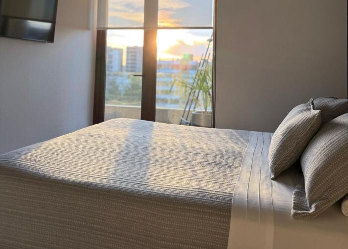 Departamento Centro moderno con balcón