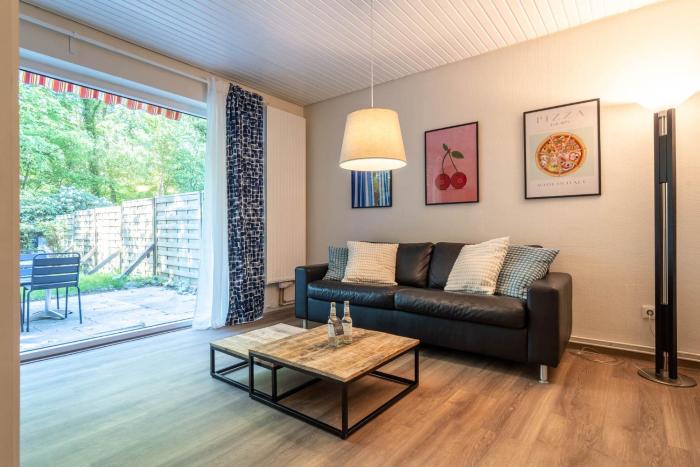 Ferienwohnung mit Terrasse in St Peter-Ording Dorf – 1-Raum, EG, 45 m²