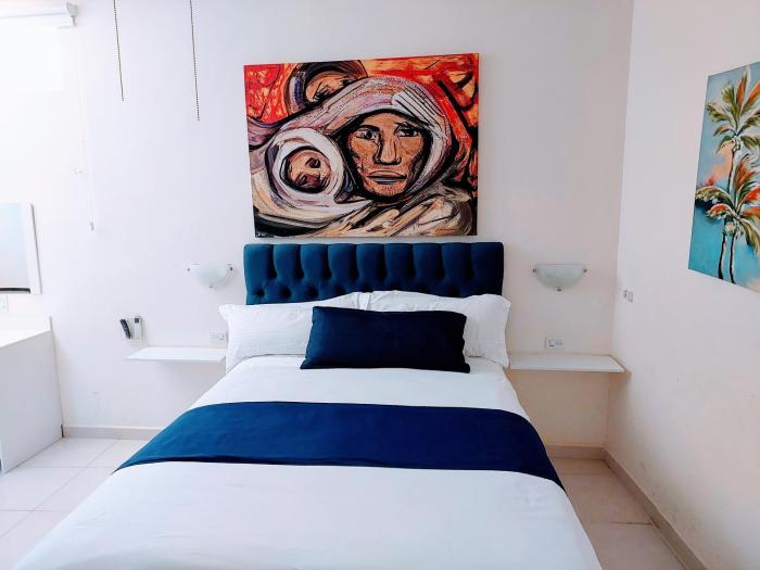 Loft 25 excelente y comodo, cerca del vado del rio, consulado,CAS, galerias mall , cama queen , cocineta