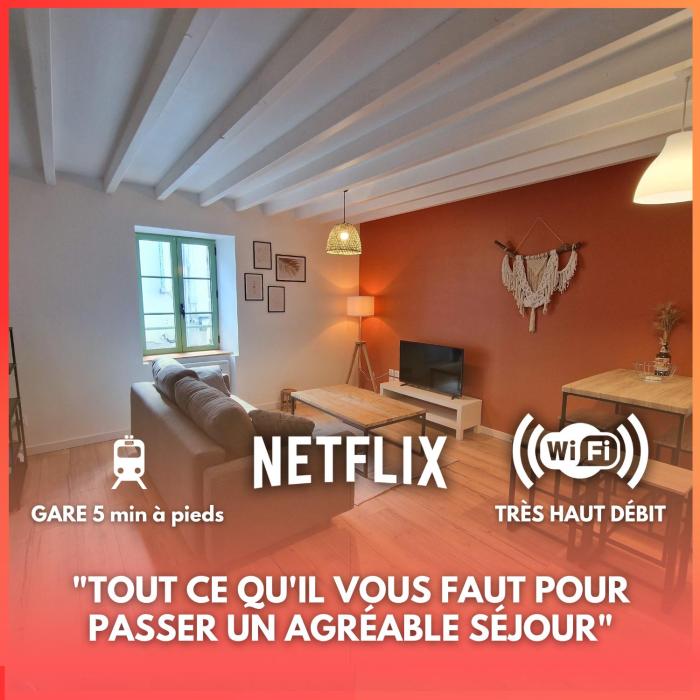 Logement de caractère en haute ville de Quimperlé