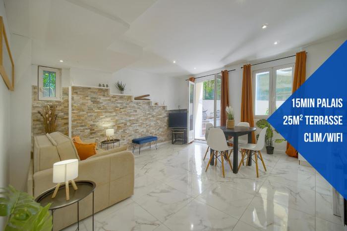 Le Jo - Centre - Terrasse - Verrière Côte dAzur