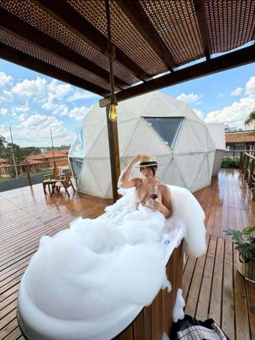 Cabana Aurora Limeira - Domo Geodésico urbano