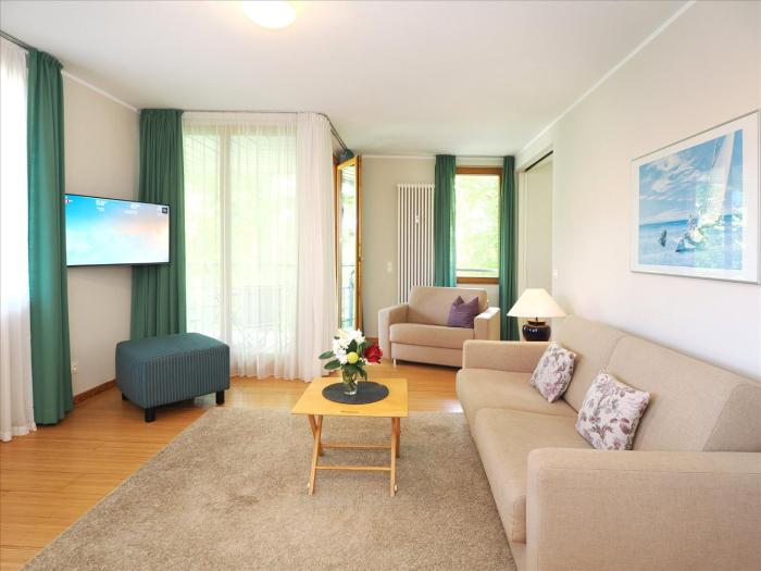 Kaiservillen Heringsdorf - Ferienwohnung mit 1 Schlafzimmer und Balkon D133