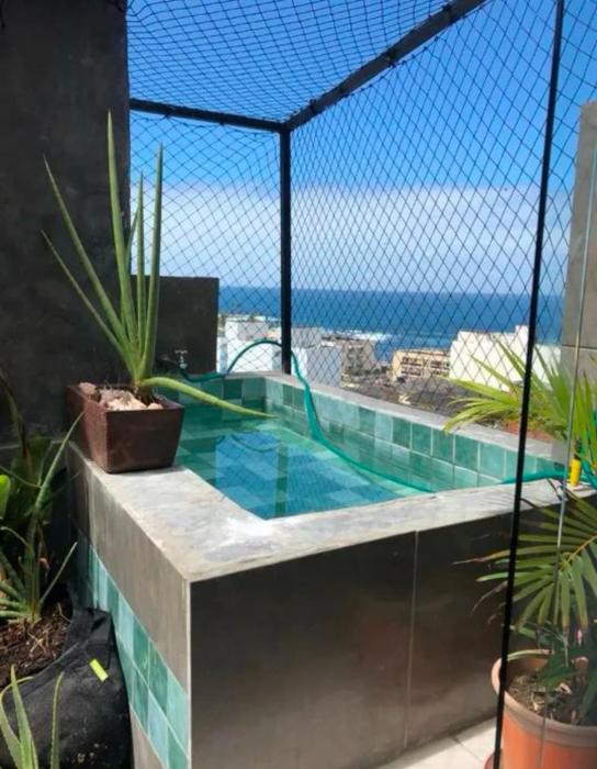 Lindo Loft ondina com Jacuzzi e vista para mar