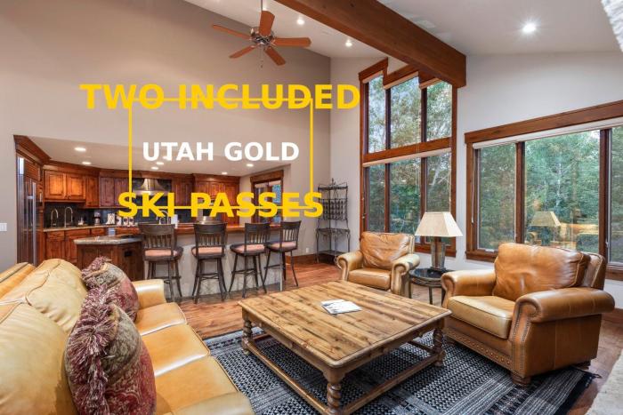 2430 Deer Valley Getaway! Private Hot Tub! Free Skier Shuttle and Two Utah Gold Ski Passes! by SkyRun Park City