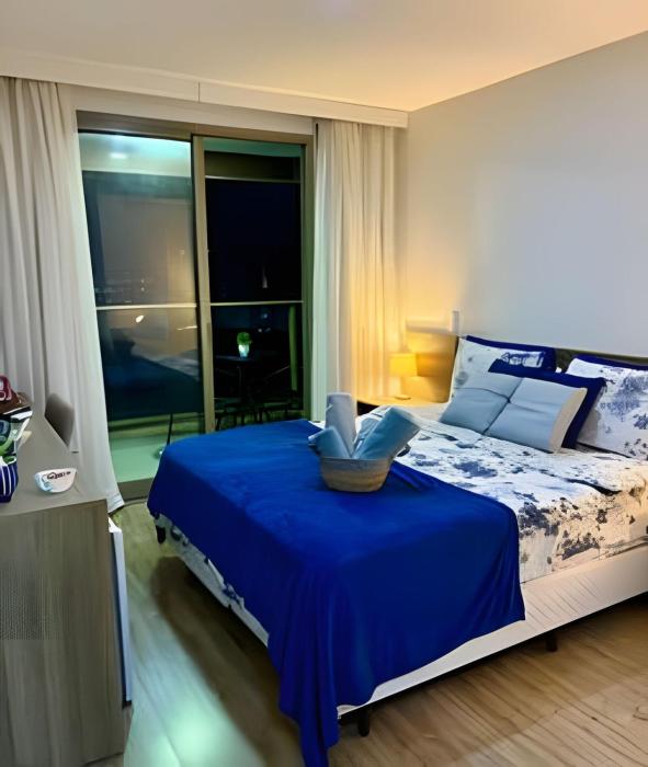 Apart Hotel - RiocentroRock in Rio cArCond. Frigobar, Garagem, Mercadinho, Cafeteria